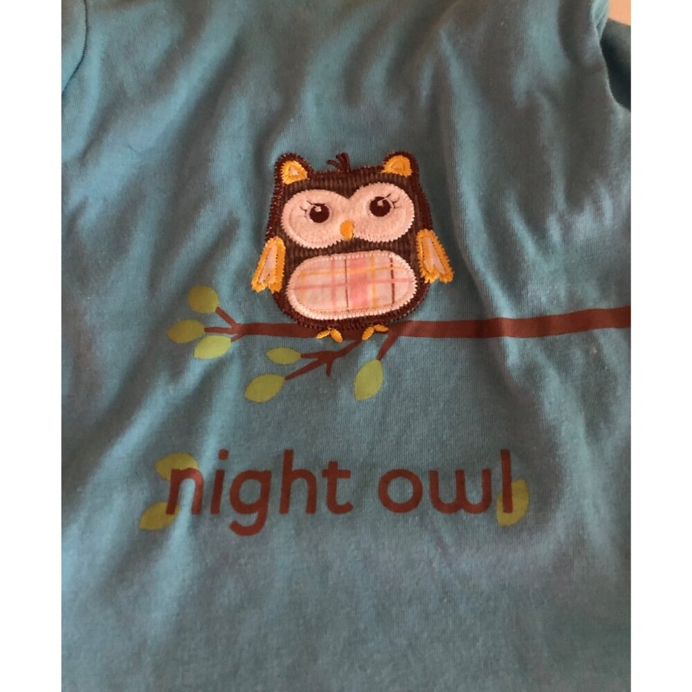 Martha Stewart Pets Dog Apparel Shirt Blue with Night Owl Size Medium - Picture 2 of 5
